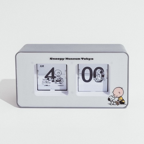 Peanuts snoopy flip clock - snoopy,