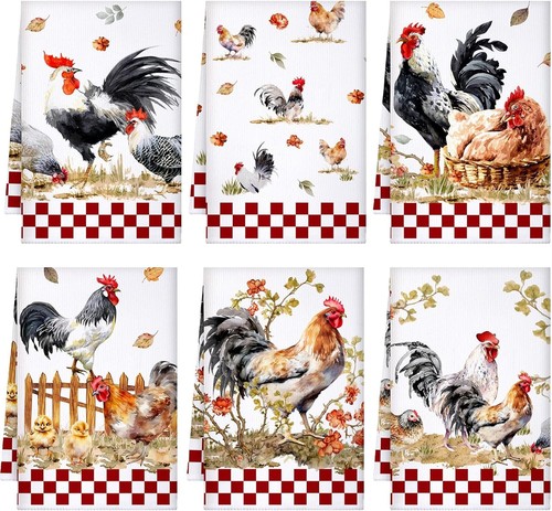 Cute chicken kitchen towels - cute,