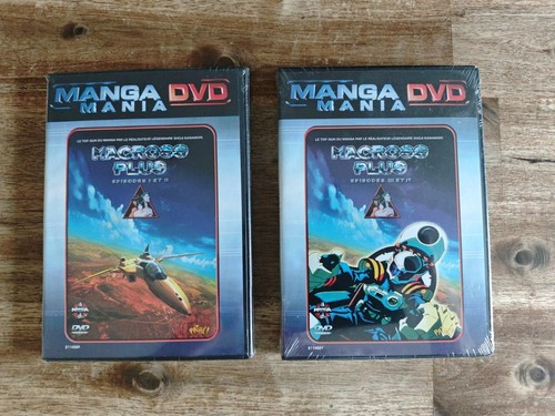 Dvd manga mania macross plus - dvd,