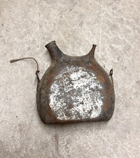 Gourde Militaire WW1 Guerre 14/18 Poilus Tranchées _ Équipement Uniforme Soldat