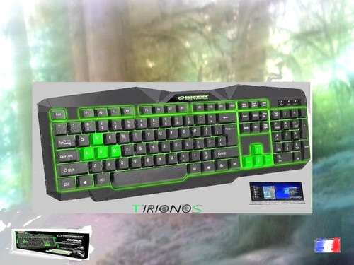 Clavier gaming filaire kx201 - gaming,