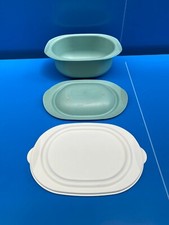 Cocotte Ovale Ultra Pro Tupperware 3 L  avec 2 couvercle vert amande Four