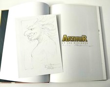 Dédicace Patrice Garcia designer Arthur et les minimoys 5ème élément Luc Besson