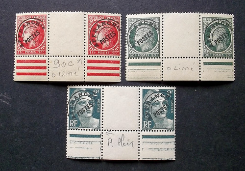 Varietes timbres france - varietes,