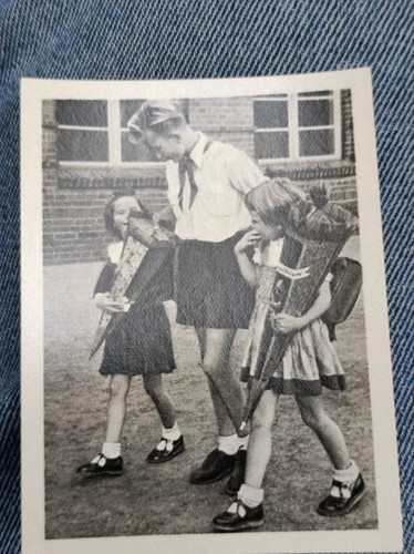 Carte photo ddr rda - carte, pionniers