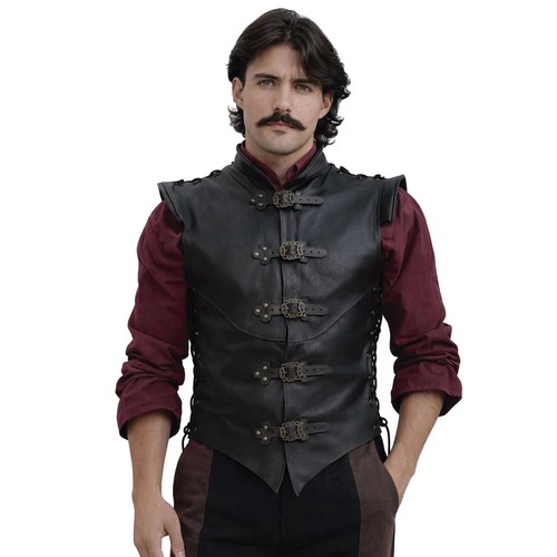 Rawblade diego leather jerkin - rawblade,