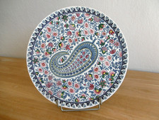 PLAT FAIENCE GIEN DECOR CACHEMIRE.
