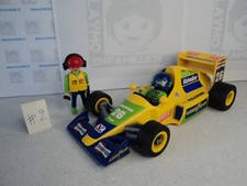 PLAYMOBIL vintage city racers voiture formule 1 course set 3603 de 1994 #2
