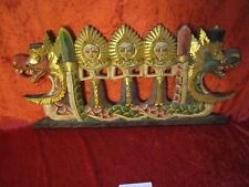 Sculpture "DRAGON" en bois