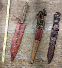 3 BEAUX COUTEAUX AFRIQUE DU NORD  DÉBUT XXeS.ETHNIQUE