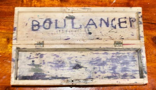 Plumier bois ancien - bois,,