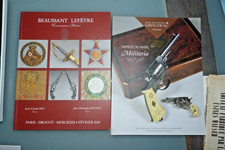 2 catalogues de vente - arme