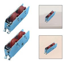 Poulie de porte coulissante pour porte et fenêtre en alliage d'aluminium