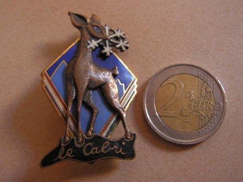 Insigne ancien ski - ancien, cabri