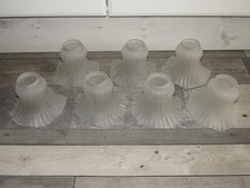 ancien abat-jour en verre