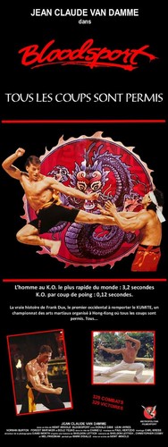 Bloodsport affiche poster - bloodsport, /