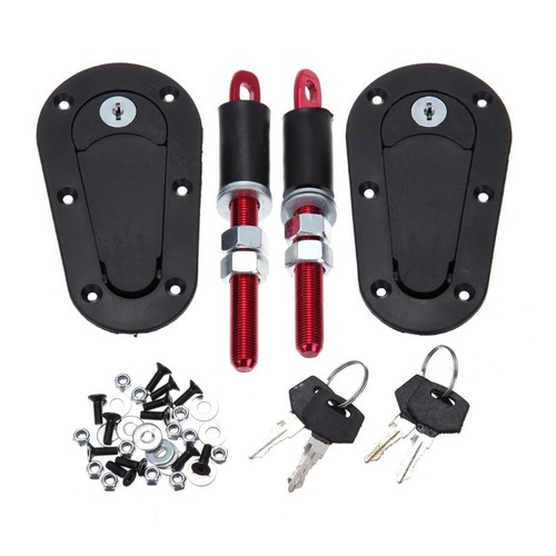 Attache capot aero clé - attache,