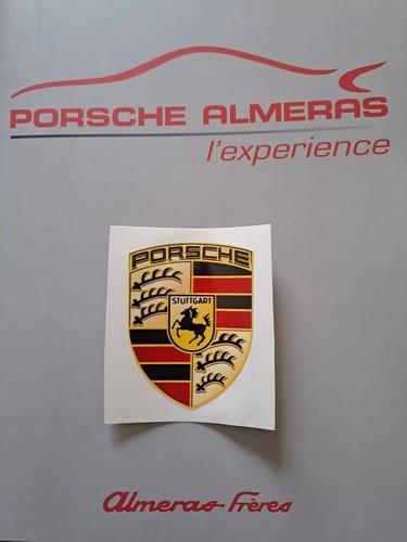 Autocollant sticker porsche - autocollant,