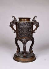 Brûle parfum - Bronze - Japon