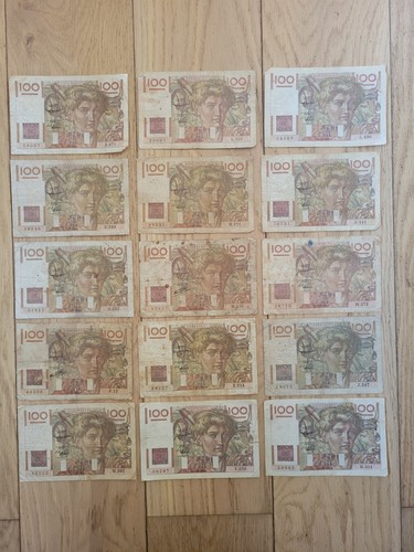 France lot billets - lot, 15