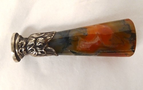 Sceau cachet agate - , mousse
