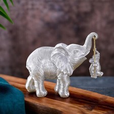 Éléphant Famille Spectacle Pièce pour Décor Maison Vivant Décorative Figurine