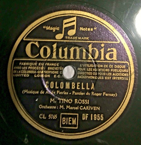 Disque 78t tino - 78t, rossi