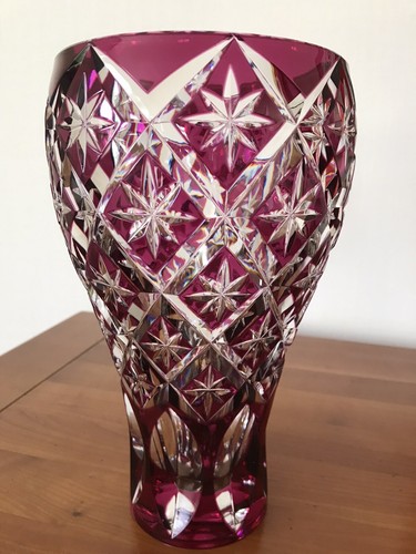 Très beau vase cristal - très,
