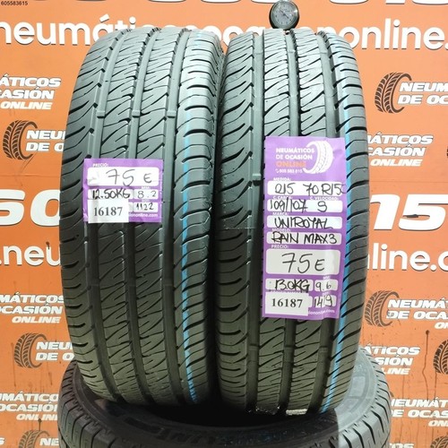 Pneus été uniroyal rain - 2x,