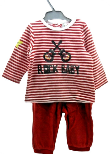 Orchestra pyjama rouge rayé