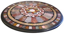 24 " Marbre Centre Table Haut