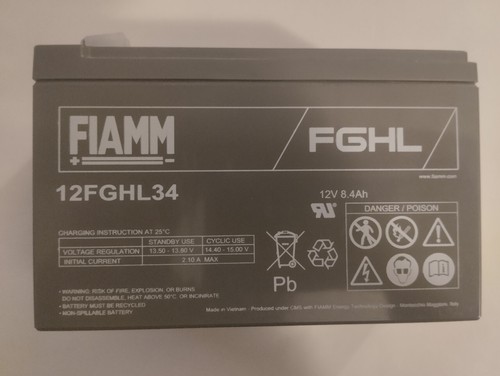 Batterie fiamm 12fghl34 scelle - batterie,