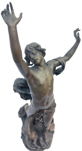 Sculpture bronze signé - , raoul
