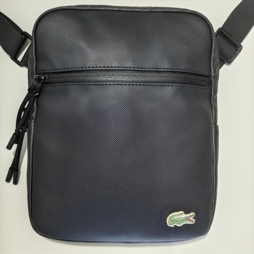 Sacoche lacoste noir grand - lacoste,