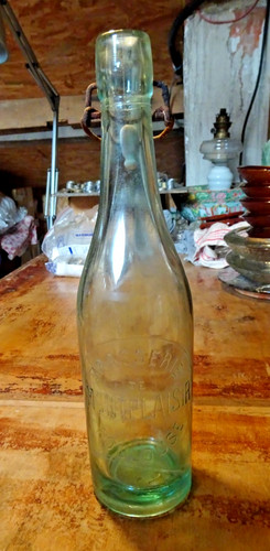 Ancienne bouteille brasserie - bouteille,