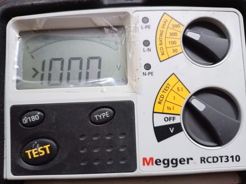 Testeur megger rcdt310 - megger,