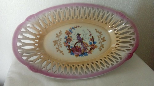 Corbeille porcelaine - corbeille, en