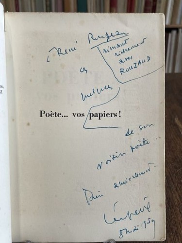 Ferre poète vos - ferre,