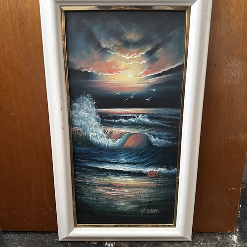 Gailey framed moonlit - framed,