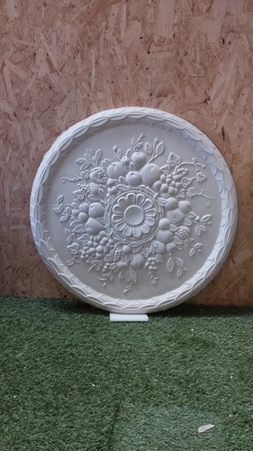 Rosace plafond plâtre - rosace,