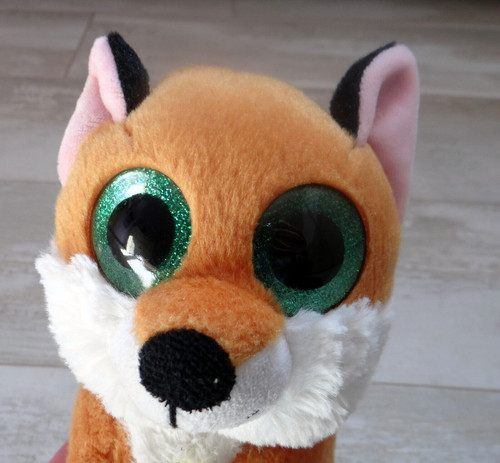 Doudou peluche renard fizzy - peluche,