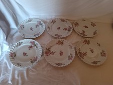 6 Assiettes plates en Porcelaine de Limoges HAVILAND Torse Modèle Sylvie