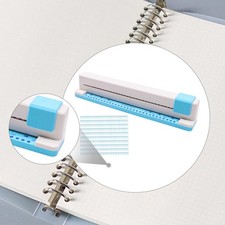 Perforatrice manuelle 30 trous A4 pour feuilles mobiles, diamètre du trou :