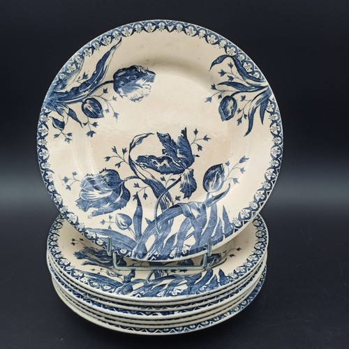 Gien assiettes plates - gien, 8