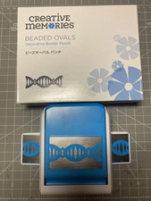 Creative Memories Ovales Perlés Bordure Décorative Poinçon JPN