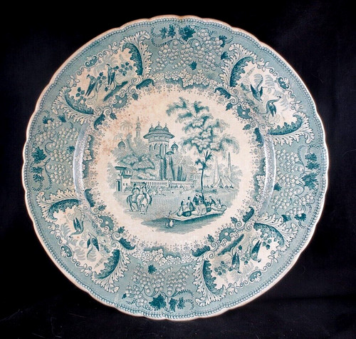 Bordeaux assiette porcelaine - assiette,