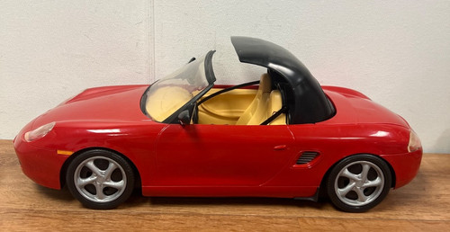 Barbie porsche boxster red - porsche,