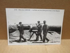 PORT MAUBERT (33) peche au Créa esturgeon caviar gros plan