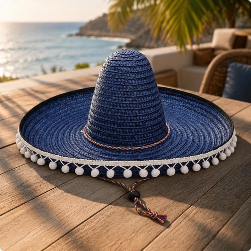 Chapeau mexicain coloré