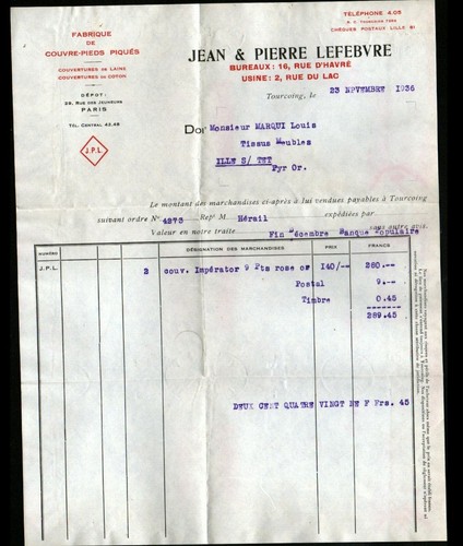 Tourcoing usine de - (59),